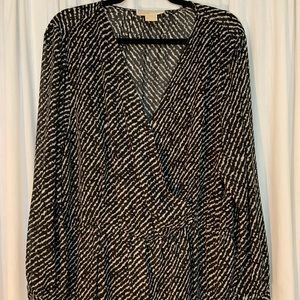 Michael kors long sleeve blouse